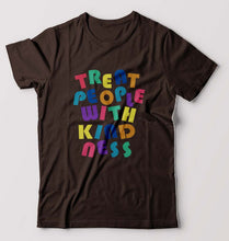 Load image into Gallery viewer, treat people.with kindness harry styles T-Shirt for Men-Coffee Brown-Ektarfa.online
