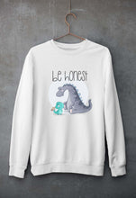 Load image into Gallery viewer, Dinosaur Unisex Sweatshirt for Men/Women-S(40 Inches)-White-Ektarfa.online
