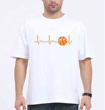 Load image into Gallery viewer, NBA Basketball Oversized T-Shirt for Men-White-Ektarfa.online
