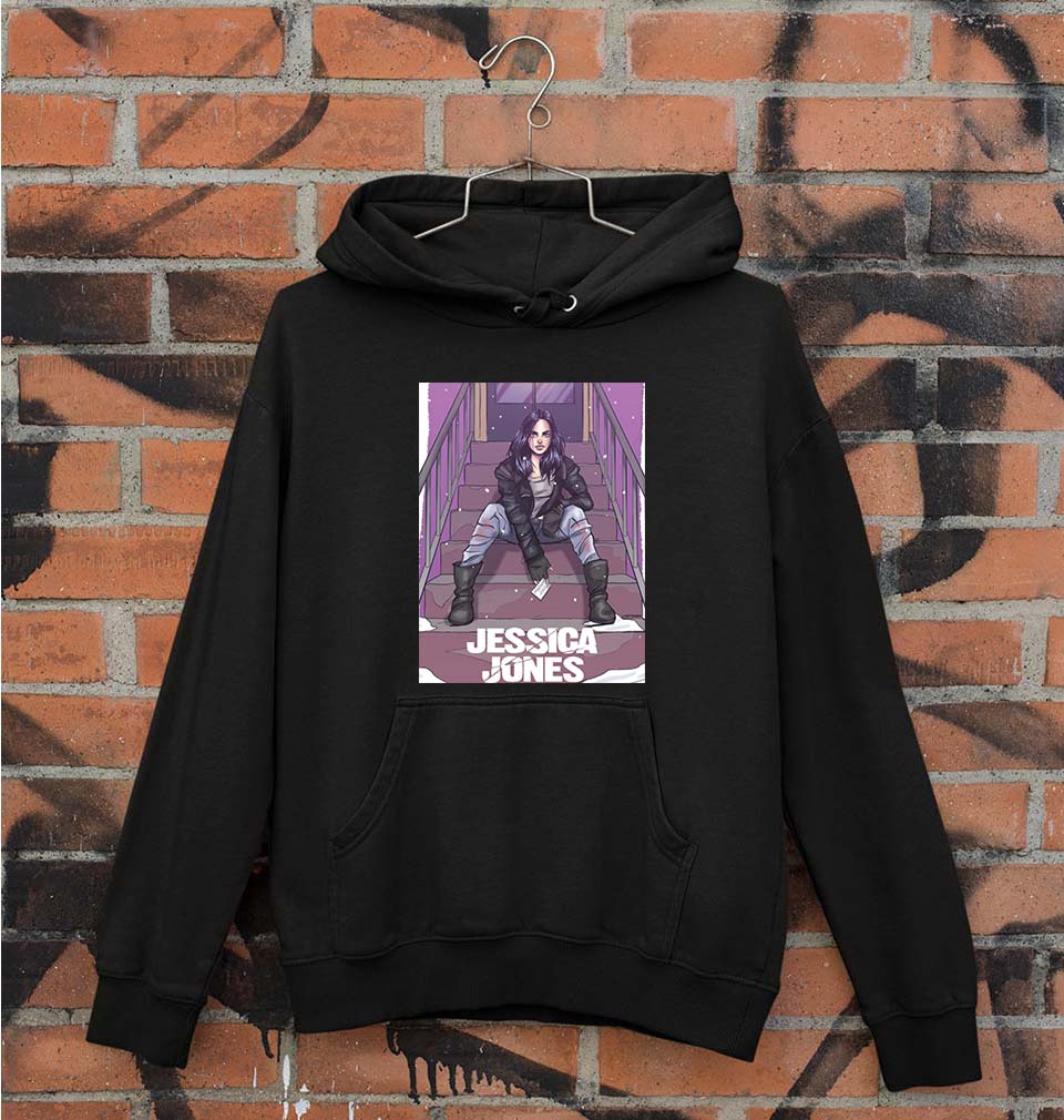 Jessica Jones Unisex Hoodie for Men/Women-Black-Ektarfa.online