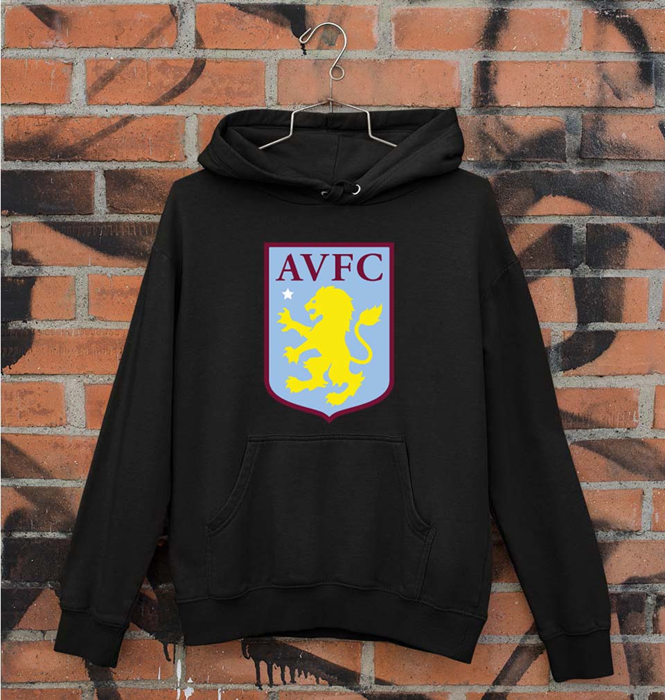 Aston Villa Unisex Hoodie for Men/Women-Black-Ektarfa.online