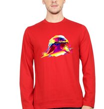 Load image into Gallery viewer, Eagle Full Sleeves T-Shirt for Men-red-Ektarfa.online
