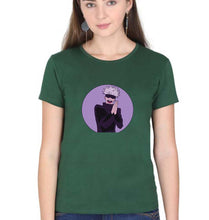 Load image into Gallery viewer, Jujutsu Kaisen T-Shirt for Women-Dark Green-Ektarfa.online
