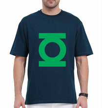 Load image into Gallery viewer, Green Lantern Superhero Oversized T-Shirt for Men-Petrol Blue-Ektarfa.online
