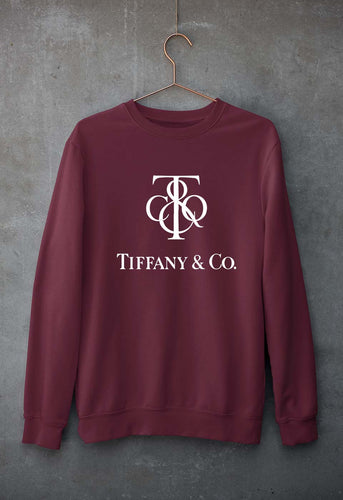 Tiffany & Co Unisex Sweatshirt for Men/Women-Maroon-Ektarfa.online