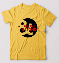 Load image into Gallery viewer, Above &amp; Beyond T-Shirt for Men-S(38 Inches)-Golden Yellow-Ektarfa.online
