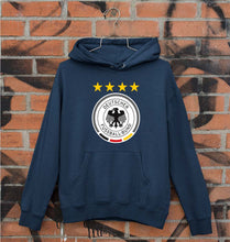Load image into Gallery viewer, Germany Football Unisex Hoodie for Men/Women-S(40 Inches)-Navy Blue-Ektarfa.online
