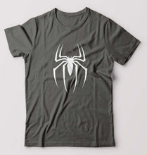 Load image into Gallery viewer, Spiderman T-Shirt for Men-S(38 Inches)-Charcoal-Ektarfa.online
