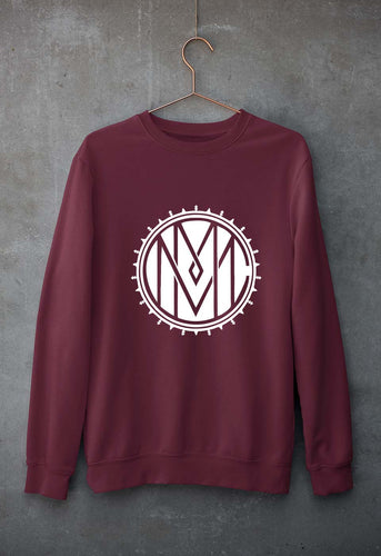 Marilyn Manson Unisex Sweatshirt for Men/Women-Maroon-Ektarfa.online