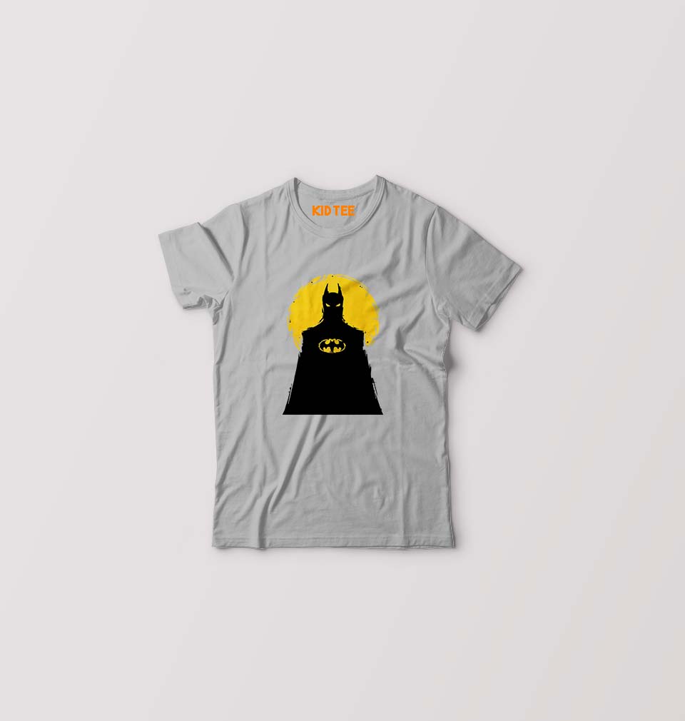 Batman Superhero Kids T-Shirt for Boy/Girl-Grey-Ektarfa.online