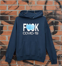 Load image into Gallery viewer, Covid 19 Unisex Hoodie for Men/Women-Navy Blue-Ektarfa.online
