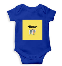 Load image into Gallery viewer, BTS Butter Kids Romper For Baby Boy/Girl-Royal Blue-Ektarfa.online
