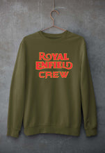 Load image into Gallery viewer, Royal Enfield Crew Unisex Sweatshirt for Men/Women-Olive Green-Ektarfa.online
