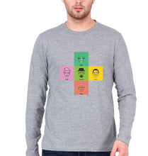 Load image into Gallery viewer, Breaking Bad Full Sleeves T-Shirt for Men-S(38 Inches)-Grey Melange-Ektarfa.online
