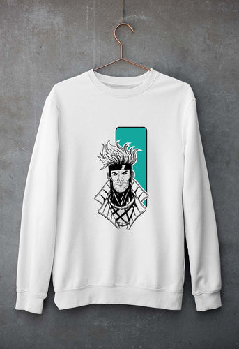 Gambit-x-men Unisex Sweatshirt for Men/Women-White-Ektarfa.online