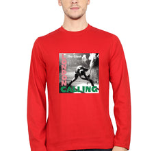 Load image into Gallery viewer, London Calling Full Sleeves T-Shirt for Men-Red-Ektarfa.online
