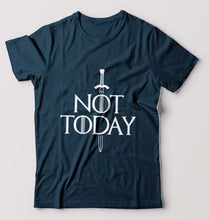 Load image into Gallery viewer, Not Today (GOT) T-Shirt for Men-Petrol Blue-Ektarfa.online
