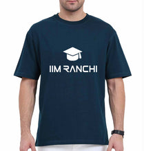 Load image into Gallery viewer, IIM Ranchi Oversized T-Shirt for Men-Petrol Blue-Ektarfa.online
