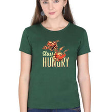 Load image into Gallery viewer, Hungry Dragon T-Shirt for Women-XS(32 Inches)-Dark Green-Ektarfa.online
