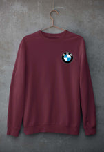 Load image into Gallery viewer, BMW Unisex Sweatshirt for Men/Women-S(40 Inches)-Maroon-Ektarfa.online
