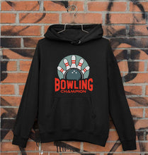 Load image into Gallery viewer, Bowling Champion Unisex Hoodie for Men/Women-Black-Ektarfa.online
