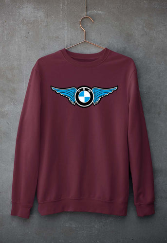 BMW Unisex Sweatshirt for Men/Women-Maroon-Ektarfa.online