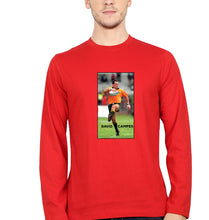 Load image into Gallery viewer, David Campese Full Sleeves T-Shirt for Men-S(38 Inches)-Red-Ektarfa.online
