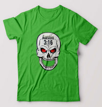 Load image into Gallery viewer, Stone Cold Steve Austin (WWE) T-Shirt for Men-flag green-Ektarfa.online
