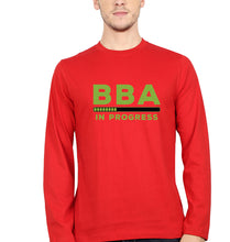 Load image into Gallery viewer, BBA Full Sleeves T-Shirt for Men-Red-Ektarfa.online
