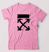 Load image into Gallery viewer, Off White Tee T-Shirt for Men-Light Baby Pink-Ektarfa.online
