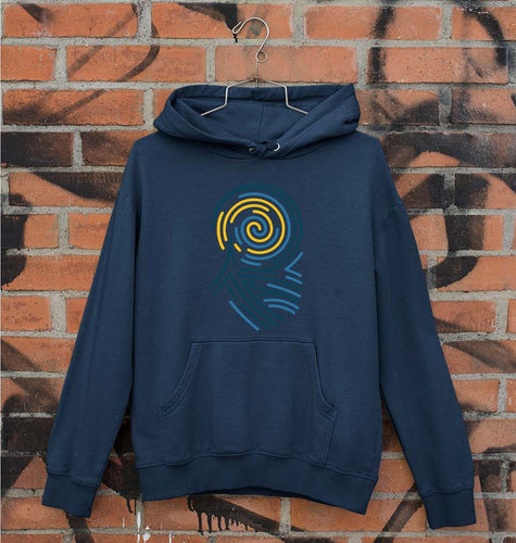 Vincent van Gogh Unisex Hoodie for Men/Women-Navy Blue-Ektarfa.online