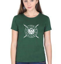 Load image into Gallery viewer, CM Punk T-Shirt for Women-XS(32 Inches)-Dark Green-Ektarfa.online
