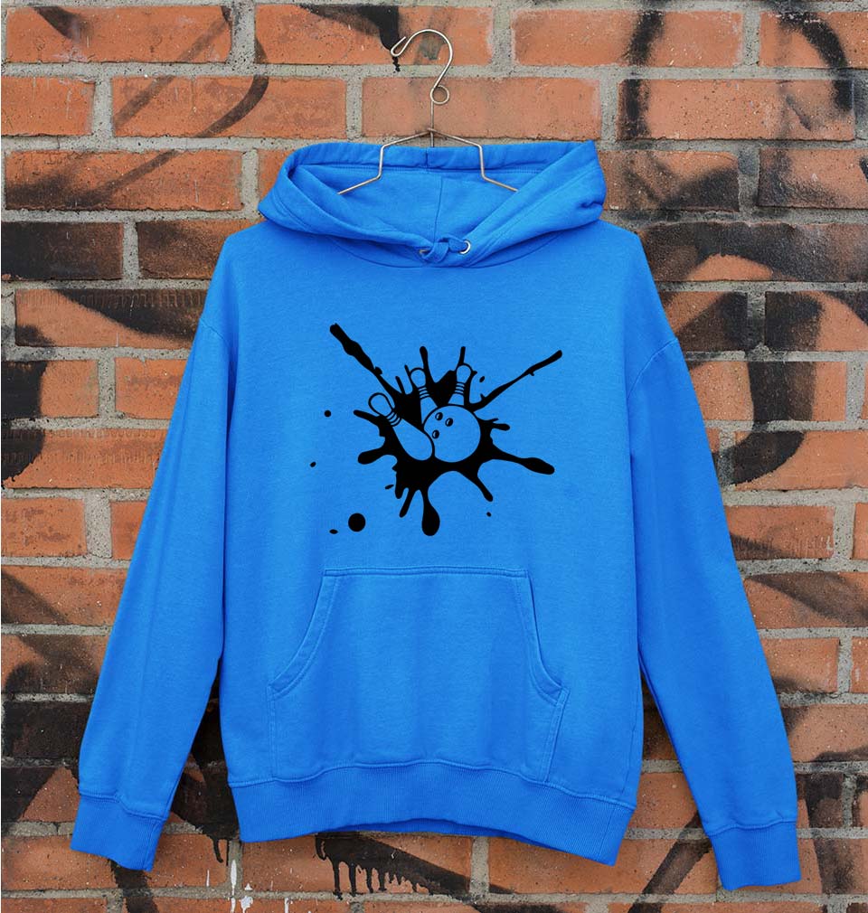 Bowling Unisex Hoodie for Men/Women-Royal Blue-Ektarfa.online