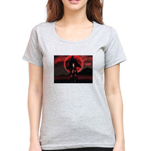 Load image into Gallery viewer, Itachi Uchiha T-Shirt for Women-XS(32 Inches)-Grey Melange-Ektarfa.online
