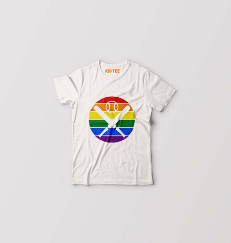 Baseball Kids T-Shirt for Boy/Girl-White-Ektarfa.online