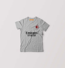 Load image into Gallery viewer, A.C. Milan 2021-22 Kids T-Shirt for Boy/Girl-Grey-Ektarfa.online
