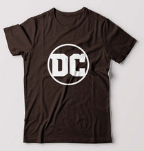 Load image into Gallery viewer, DC T-Shirt for Men-Coffee Brown-Ektarfa.online
