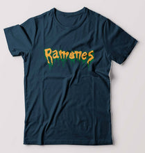 Load image into Gallery viewer, Ramones T-Shirt for Men-S(38 Inches)-Petrol Blue-Ektarfa.online
