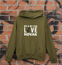 Load image into Gallery viewer, Love Novak Djokovic Tennis Unisex Hoodie for Men/Women-Olive Green-Ektarfa.online
