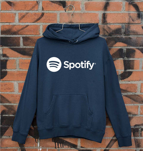 Spotify Unisex Hoodie for Men/Women-Navy Blue-Ektarfa.online