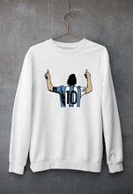Load image into Gallery viewer, Messi Unisex Sweatshirt for Men/Women-S(40 Inches)-White-Ektarfa.online
