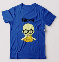 Load image into Gallery viewer, Chill T-Shirt for Men-Royal Blue-Ektarfa.online
