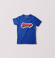 Load image into Gallery viewer, Savage Kids T-Shirt for Boy/Girl-0-1 Year(20 Inches)-Royal Blue-Ektarfa.online
