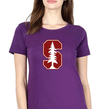 Load image into Gallery viewer, Stanford T-Shirt for Women-Purple-Ektarfa.online

