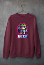 Load image into Gallery viewer, Geek Unisex Sweatshirt for Men/Women-Maroon-Ektarfa.online
