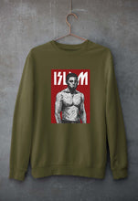 Load image into Gallery viewer, Islam Makhachev Unisex Sweatshirt for Men/Women-Olive Green-Ektarfa.online
