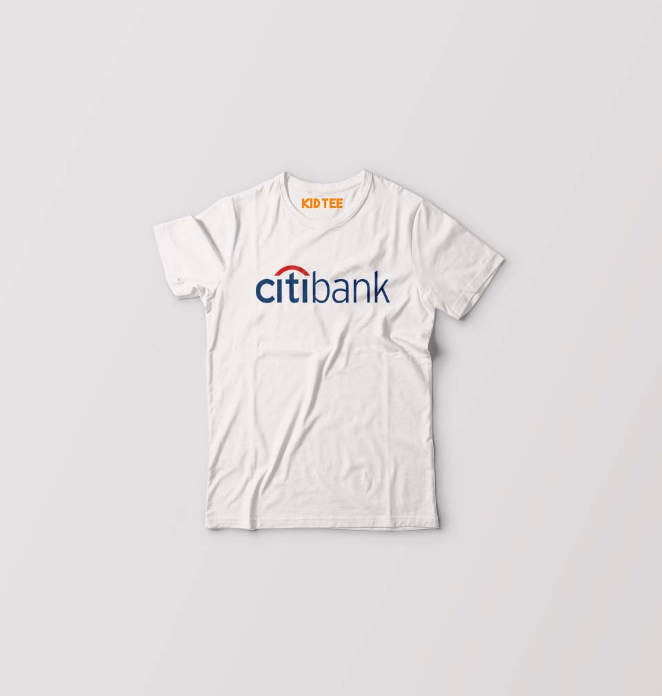 Citibank Kids T-Shirt for Boy/Girl-White-Ektarfa.online