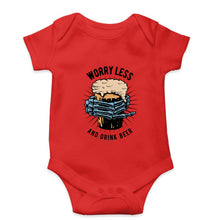 Load image into Gallery viewer, Beer Kids Romper For Baby Boy/Girl-0-5 Months(18 Inches)-Red-Ektarfa.online
