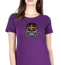 Load image into Gallery viewer, Triple H WWE T-Shirt for Women-XS(32 Inches)-Purple-Ektarfa.online
