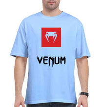 Load image into Gallery viewer, UFC Venum Oversized T-Shirt for Men-Baby Blue-Ektarfa.online
